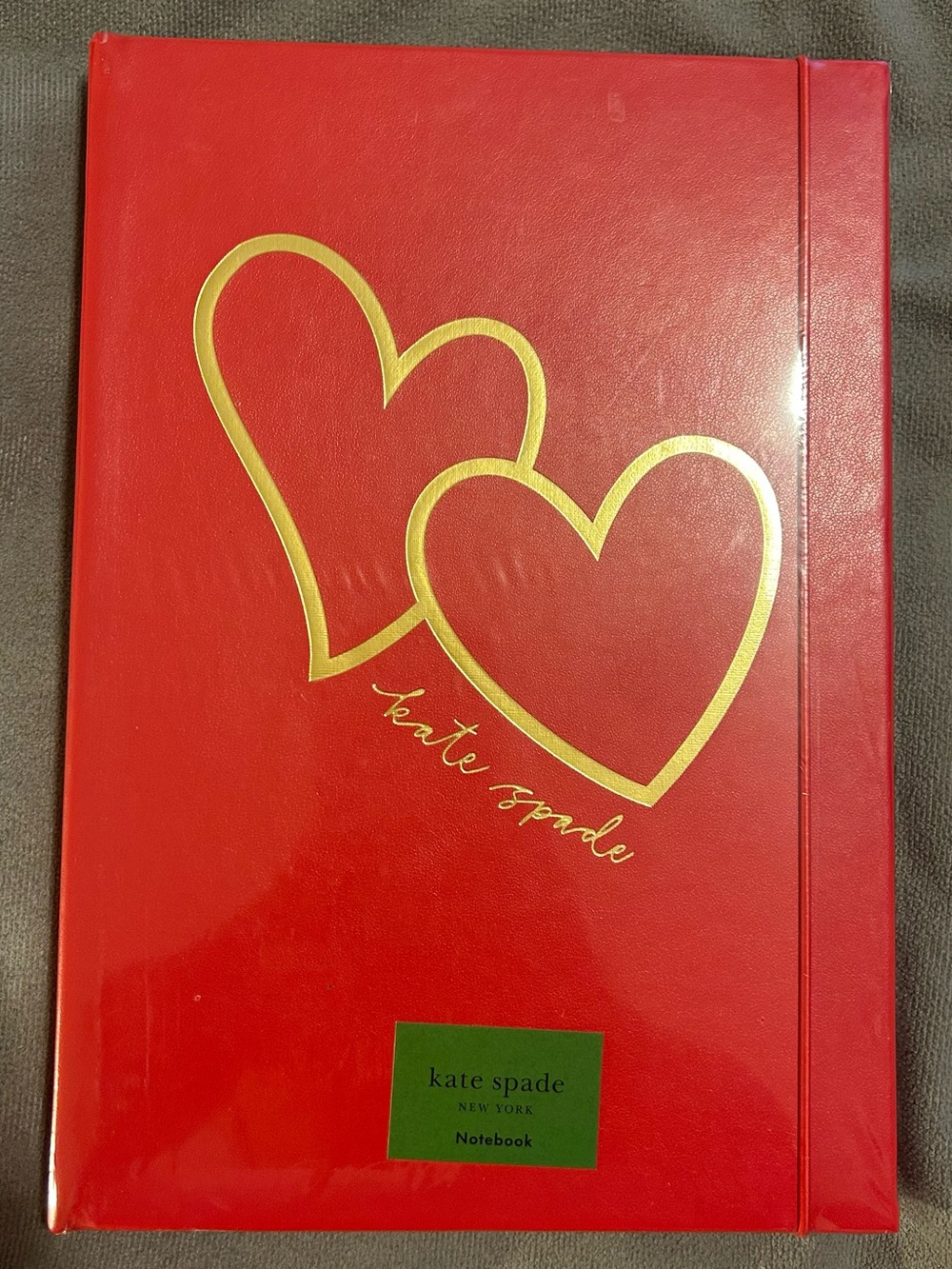 Kate Spade Hearts Take Note XL Notebook